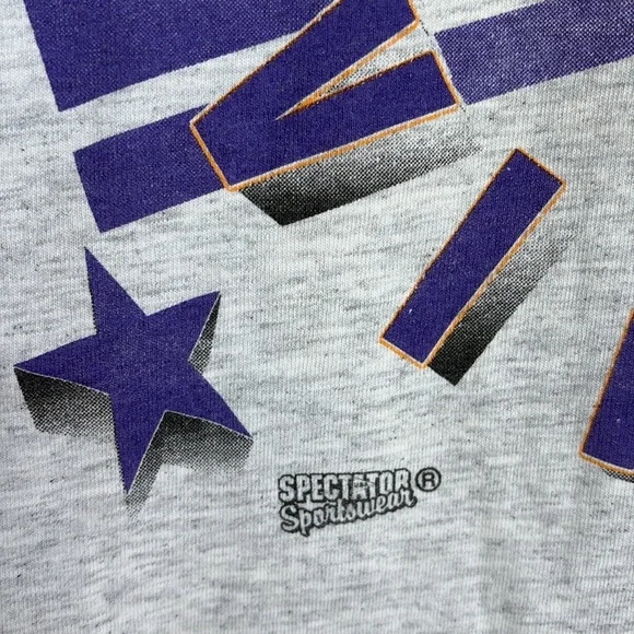 Vintage MN Vikings 90's T Shirt XL - Picture 6 of 7